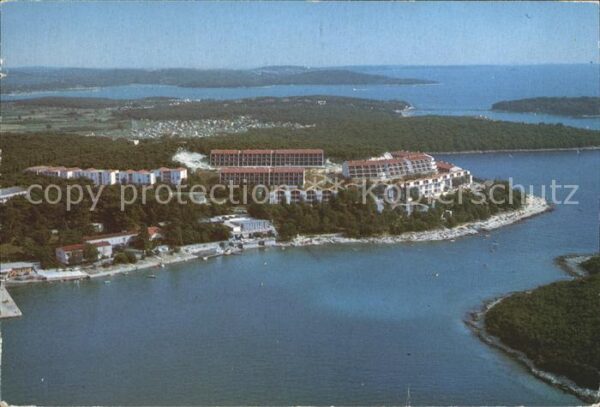 Vrsar Istrien Hotel Petalon Fliegeraufnahme