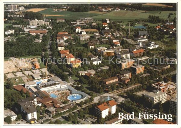 Bad Fuessing Fliegeraufnahme Thermal-Mineral-Heilque