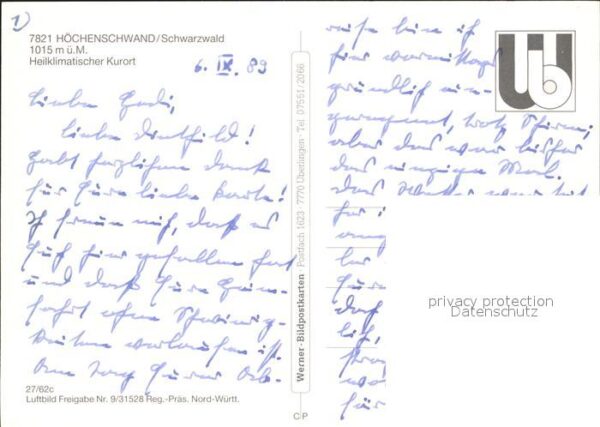 Hoechenschwand Fliegeraufnahme – Bild 2