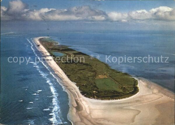 Juist Nordseebad Fliegeraufnahme