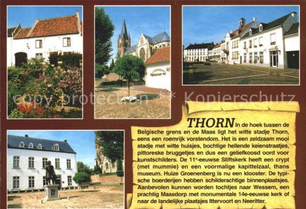 Thorn Limburg Stadtplatz Kirche Denkmal
