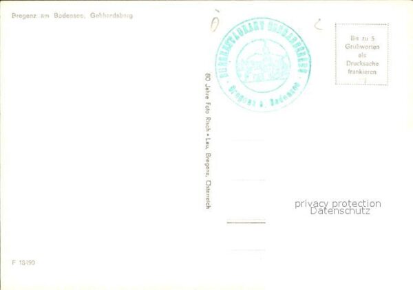 Bregenz Vorarlberg Gebhardsberg – Bild 2
