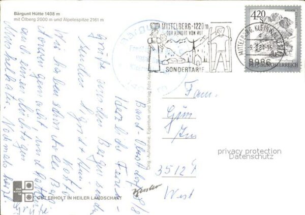 Baergunthuette Ölberg Alpelesspitze – Bild 2