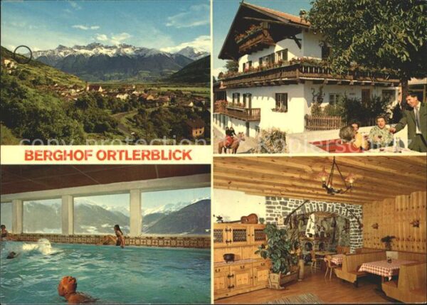 Schluderns Suedtirol Berghof Ortlerblick