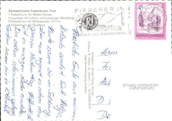 Fieberbrunn Tirol Wilden Kaiser Lauchsee Loferer- Leogang – Bild 2