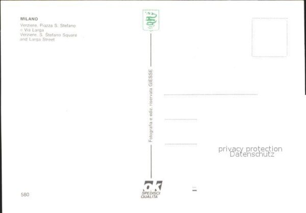 Milano Verziere S. Stefano Square Larga Street – Bild 2