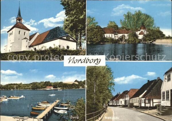 Nordborg Slottet Kirken Dyvig