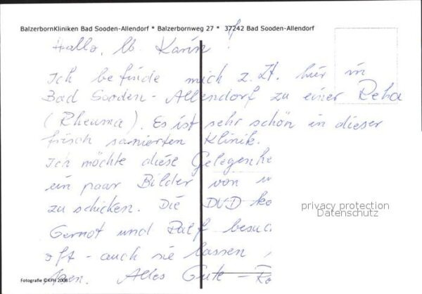 Bad Sooden-Allendorf Balzerborn Kliniken Schloss – Bild 2