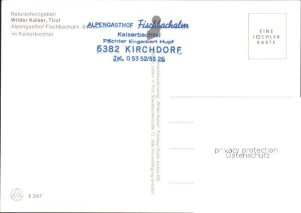 Kirchdorf Tirol Alpengasthof Fischbachalm Kaiserbachtal – Bild 2