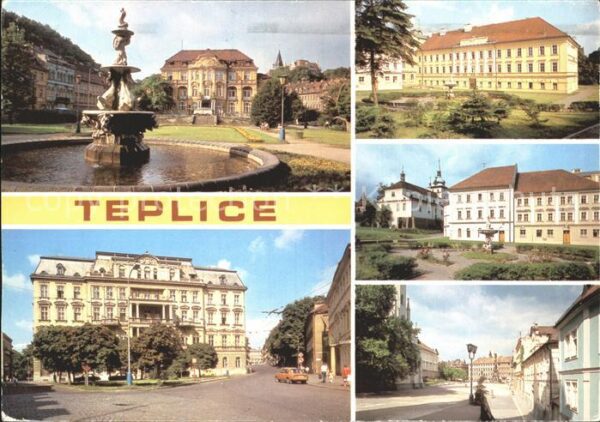 Teplice Okresni lazenske prumyslove kulturni ce