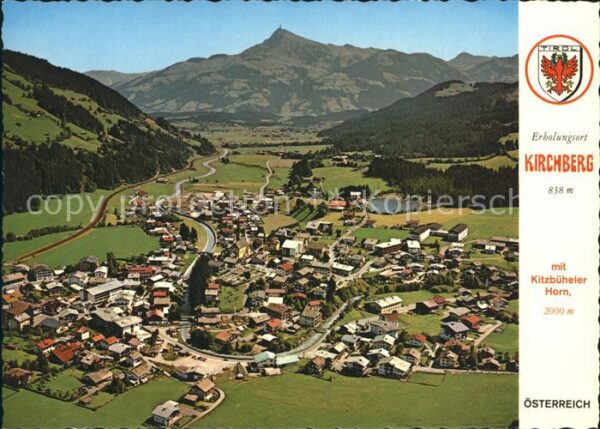 Kirchberg Tirol Kitzbüheler Horn Fliegeraufnahme