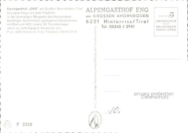 Ahornboden Alpengasthof Eng – Bild 2