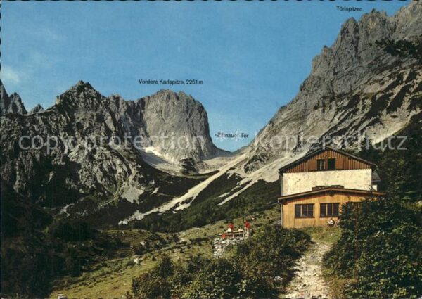 Gaudeamushuette Wilden Kaiser Karlspitze Törlspitzen We