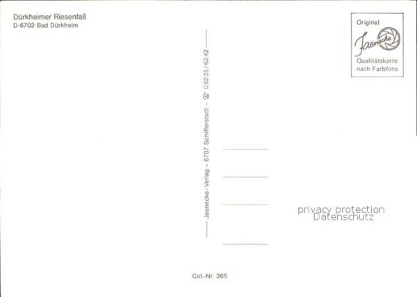 Bad Duerkheim Riesenfass – Bild 2