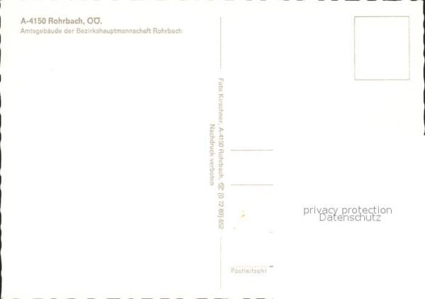 Rohrbach Oberoesterreich Amtsgebäude Bezirkshauptmannschaft – Bild 2