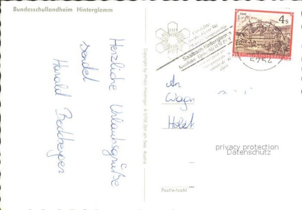 Hinterglemm Saalbach Bundesschullandheim – Bild 2