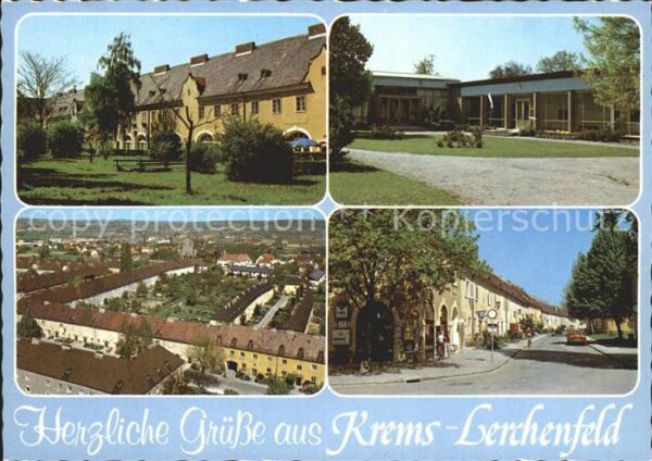Krems Donau Lerchenfeld Hauptplatz Siedlung Schule