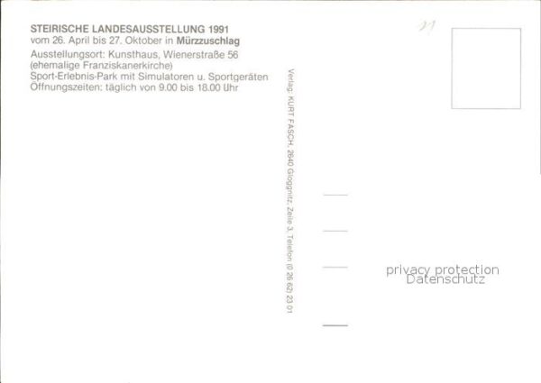 Muerzzuschlag Steirische Landesausstellung Kunsthaus – Bild 2