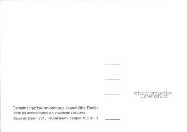 Berlin Gemeinschaftskrankenhaus Havelhöhe – Bild 2