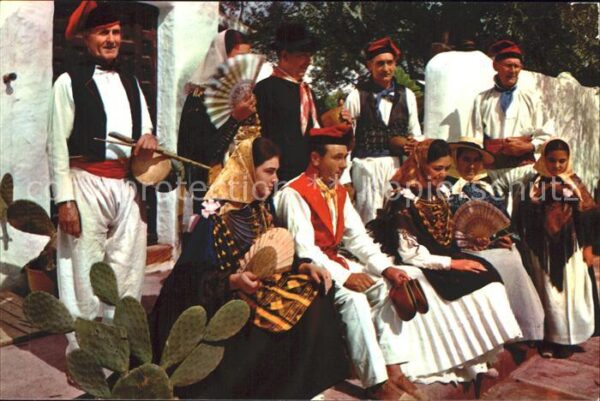 Ibiza Islas Baleares Folklorische Gruppe Aires de sa talaia