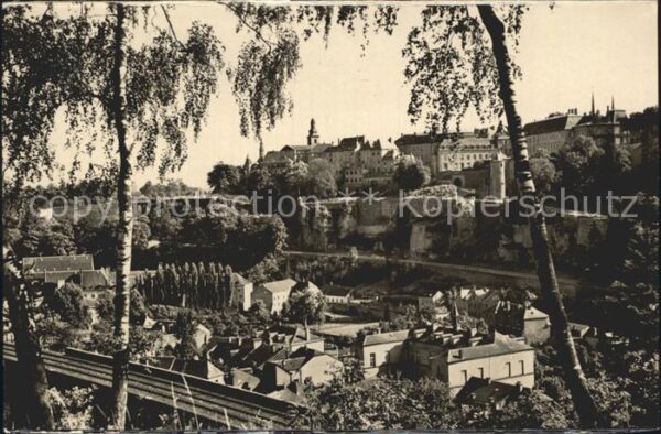 LUXEMBOURG  Luxemburg Vue sur Pfaffenthal Ville haute