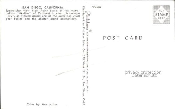 San Diego California Boat basins Shelter Island promontory – Bild 2