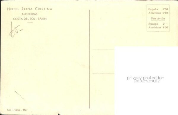 Algeciras Andalucia Hotel Reina Cristina – Bild 2