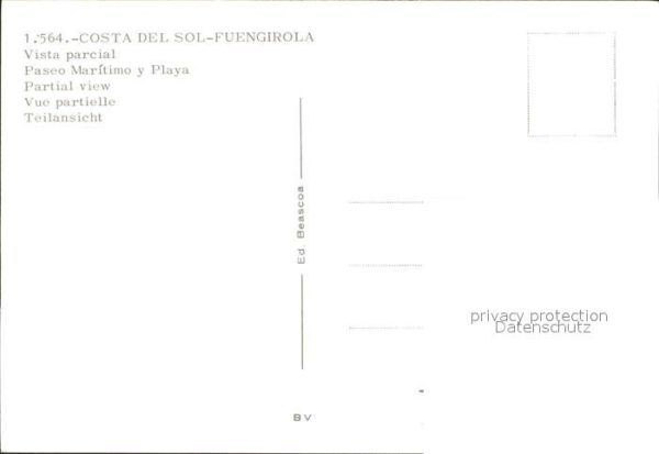 Fuengirola Teilansicht mit Strand – Bild 2