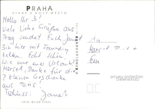 Prag Prahy Prague Gesamtansicht bei Nacht – Bild 2
