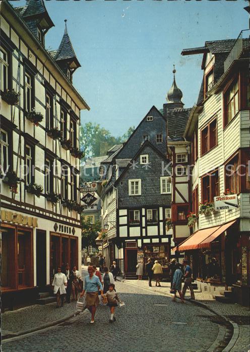 Monschau Partie in der Altstadt