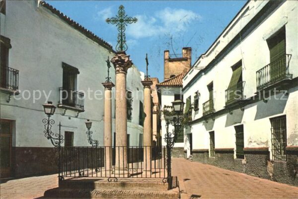 Sevilla Andalucia Calle de las Cruces