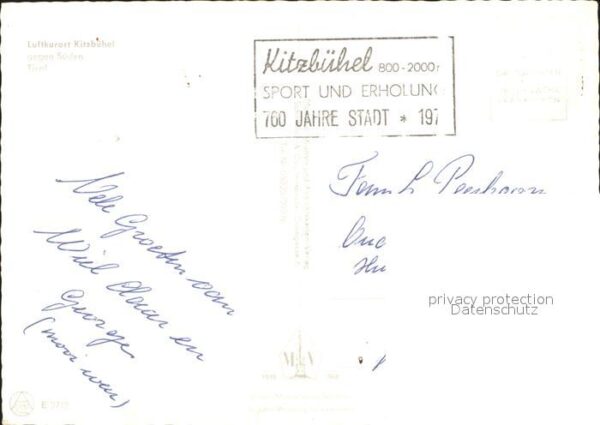 Kitzbuehel Tirol Stadtansicht – Bild 2
