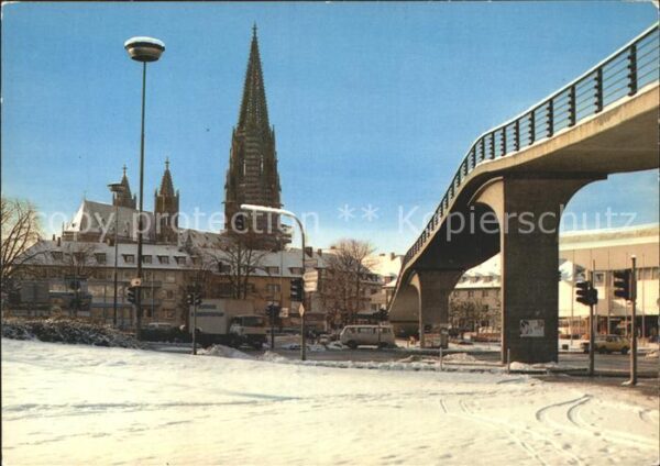 Freiburg Breisgau Münster Karlssteg