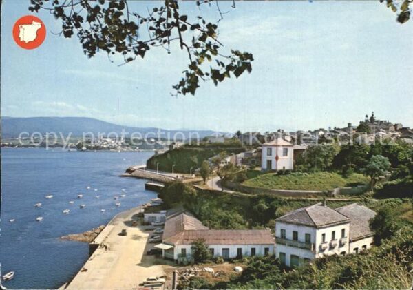 Ribadeo Partie an der Küste