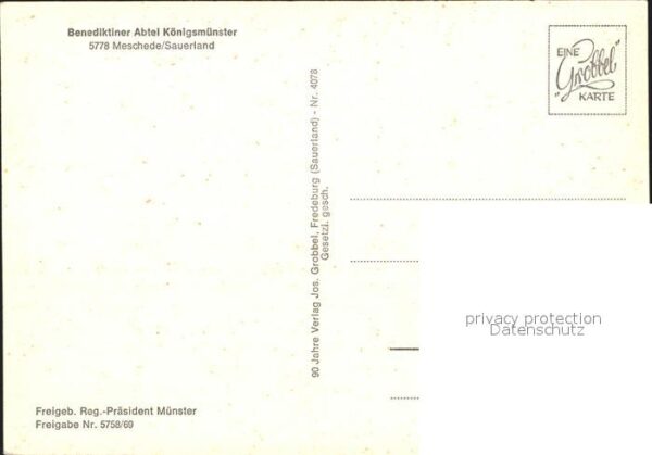 Meschede Fliegeraufnahme Benediktinerabtei König – Bild 2