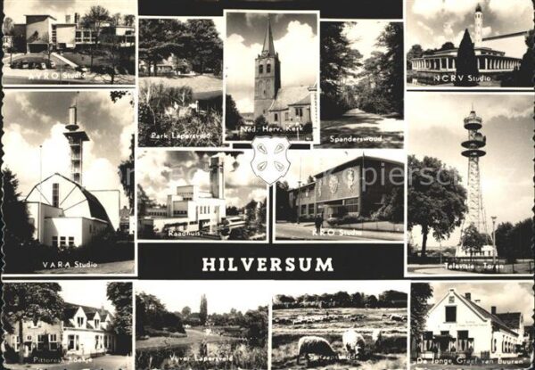 Hilversum Vara Studio Televisie- Toren Raadhuis