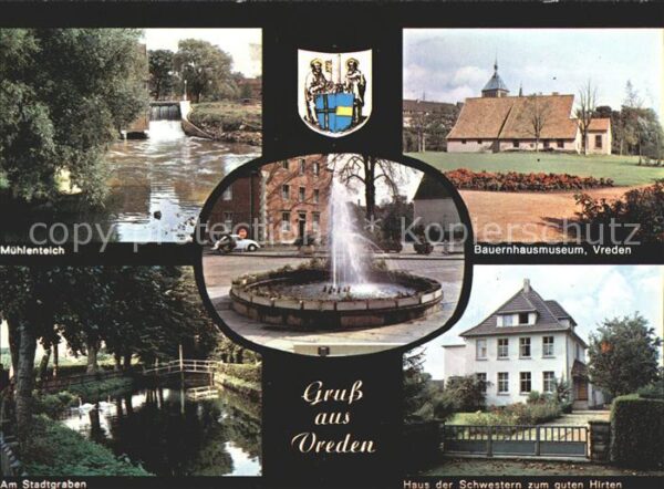 Vreden Bauernhausmuseum Mühlenteich Stadtgrabe
