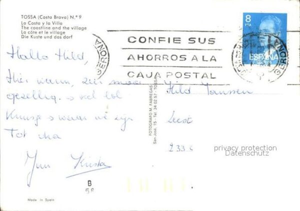 Tossa de Mar Küste Dorf – Bild 2