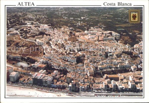 Altea Fliegeraufnahme