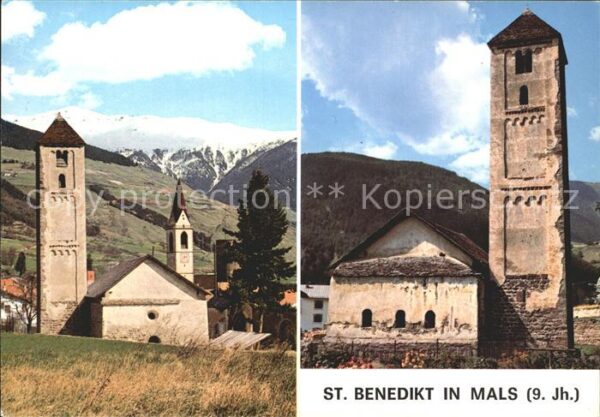 Mals Suedtirol Sankt Benedikt