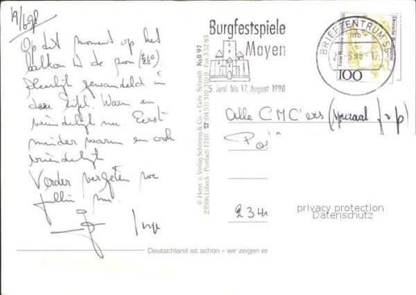 Kyllburg Rheinland-Pfalz Stiftskirche Schwimmbad Kurhotel Eifele – Bild 2