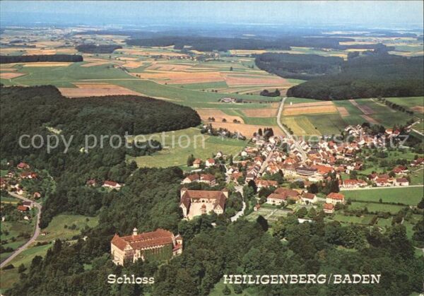 Heiligenberg Baden Schloss Fliegeraufnahme