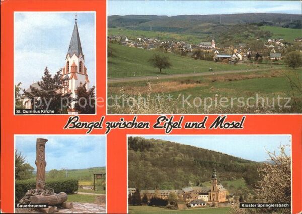 Bengel Kloster Springiersbach Sauerbrunnen San