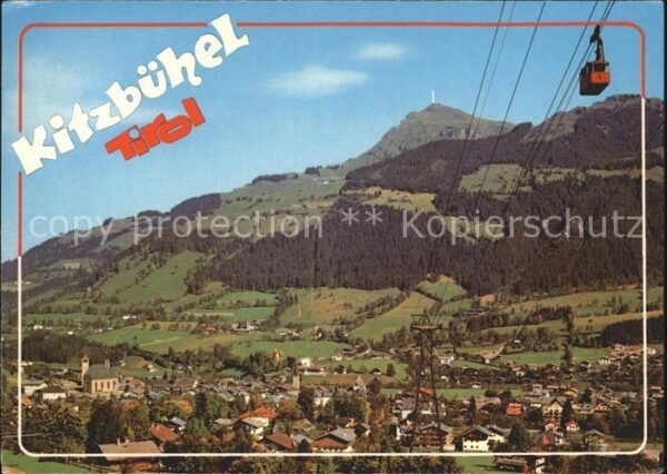 Kitzbuehel Tirol Hahnenkammbahn Kitzbüheler Horn Gondelb