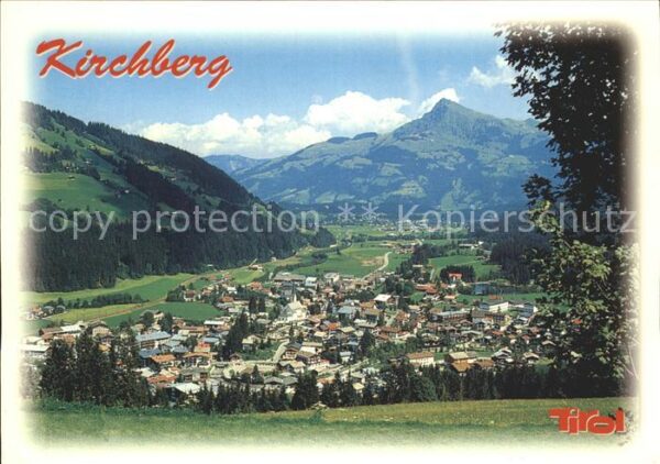 Kirchberg Tirol Kitzbüheler Horn Stadtansicht