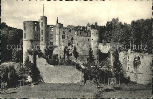Beaufort Befort Luxembourg Petit Suisse Ruines