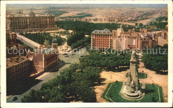 Madrid Spain Plaza de Espana