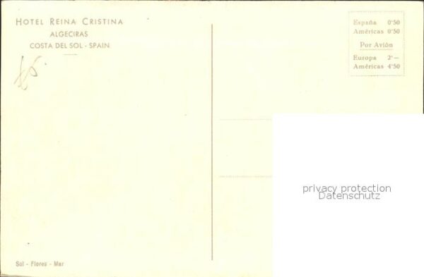 Algeciras Andalucia Hotel Reina Cristina – Bild 2