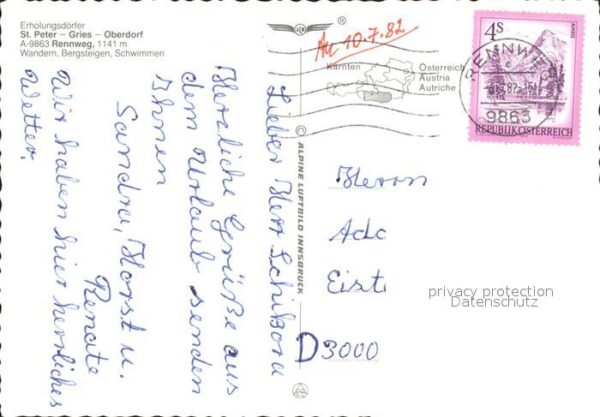 Rennweg Katschberg St. Peter Gries Oberdorf Fliegeraufnahm – Bild 2