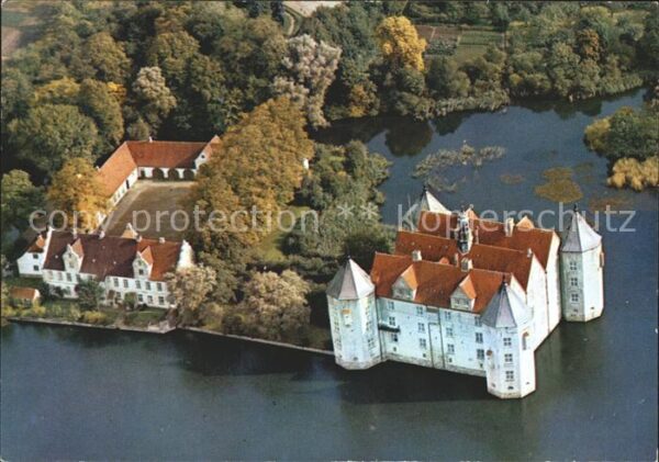 Gluecksburg Ostseebad Fliegeraufnahme Schloß